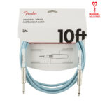 Fender, Guitar Cable 10', Original Series -Daphne Blue DNB 0990510003