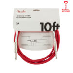 Fender, Guitar Cable 10 Feet, Original Series -Fiesta Red FRD 0990510010
