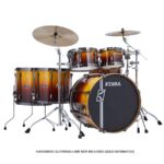 Tama Superstar Hyper-Drive 6pcs Acoustic Drum Shell Pack ML62HZBS-PSFP - Sunset Fade Lacebark Pine